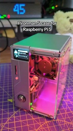 This Tiny Raspberry Pi Mini PC Looks Powerful ⚡ #Shorts