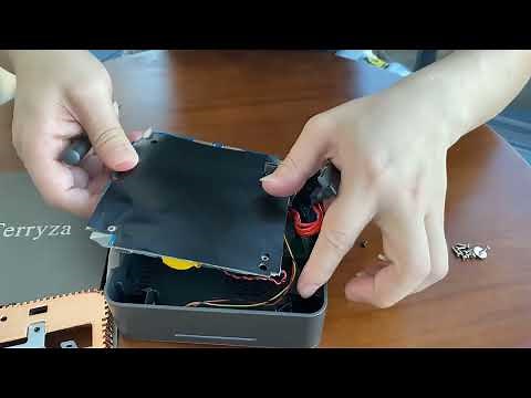 Terryza AK3V Install SSD hard disk (gray)