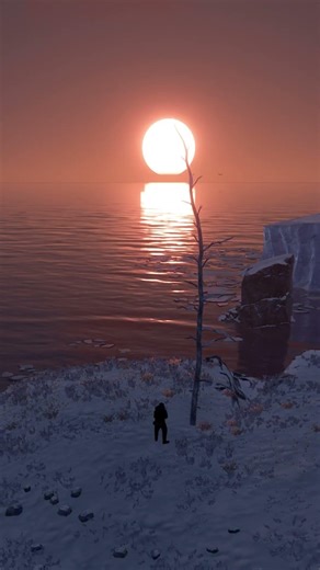 Lonely Farmer... ⛏️🌅 #RustShorts