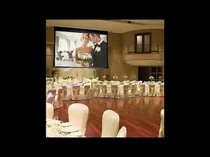 Draper Ultimate Access XL Electric Projector Screen | Professional 16:9 Setup