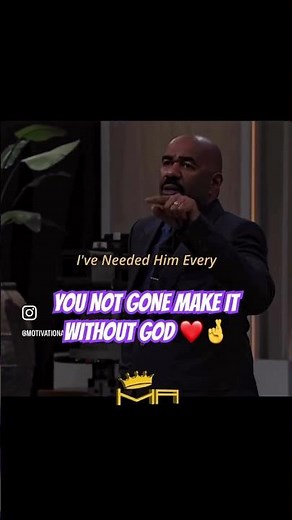 You not gone make it without #god #steveharvey #blessing #faith #viral #shorts #fyp #ytshorts #yt