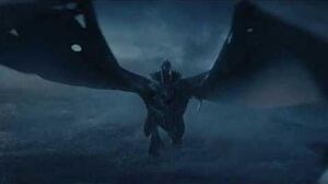 Game of Thrones 7x07 - The Night King and Viserion Ending Scene