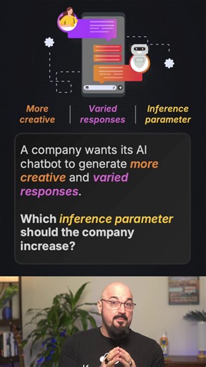 KodeKloud | DevOps Learning Platform on Instagram: "🔥 AI Creativity: Turn Up the Heat! 🌡️ The Scenario: You need an AI chatbot to move away from ""robotic"" answers and generate creative, varied, and human-like responses. The Challenge: - Deterministic: Default settings make the model pick the same ""safe"" words. - Repetitive: Low randomness leads to dry, predictable output. - Goal: Introduce ""controlled chaos"" for brainstorming or storytelling. The Solution: Increase Temperature 🎯 - Tempe