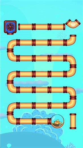 Save the fish pull the pin game play #savethefish #pullthepin #puzzlegame #walkthrough #games #short