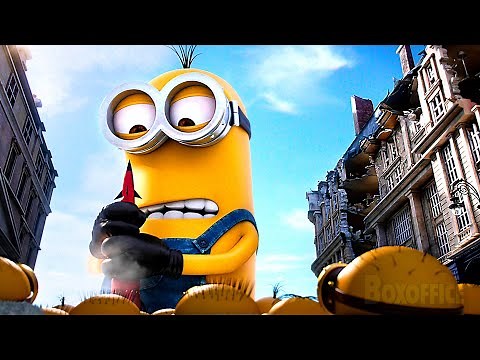 Minionzilla saves England! | Minions | CLIP