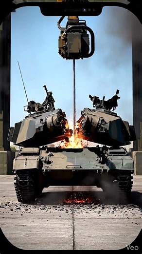 Chainsaw vs Leopard 2 Tank – What Happens?