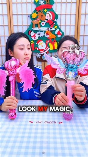 Magic Wand Showdown 🍡 Who Has the Cooler Wand 😍