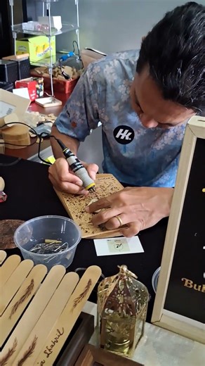 Sejiwa Studio 🔥 Do you know what is pyrography or wood burning art? #woodburningart #pyrography