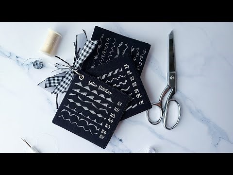 How & Why to Make a Stitch Book for Your Sewing Machine