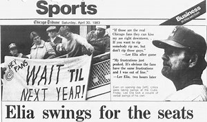 Legendary Lee Elia F-Bomb Tirade Turns 39