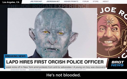 Breaking news: The LAPD has hired its first orc cop. Get the details now. | Bright