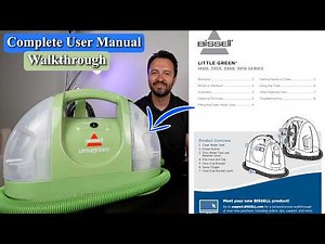 Bissell Little Green Machine Complete User Manual Walkthrough