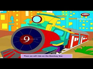 Engine Number Nine | Hickory Dickory Dock | Hot Cross Buns Nursery Rhymes with Actions Baby Rhymes