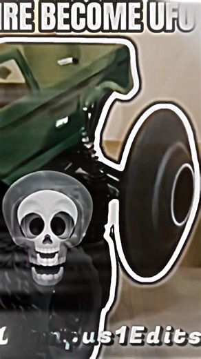 This Tire Defied Physics... 💀 #trollface