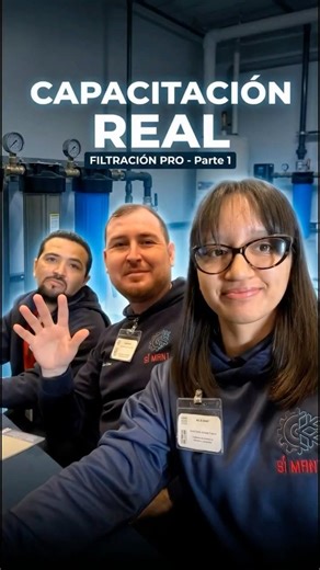 Water Filtration Training 💧 This is how professionals prepare
