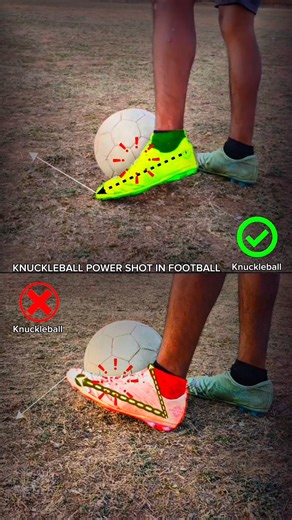 Knuckleball Power shot Tutorial#skills#soccer#shorts
