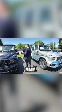 Checking Out A Pair Of CUSTOM G-WAGONS!