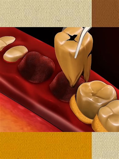 teeth treatment cleaning asmr animation #fyp #viral #teeth #treatment #asmr