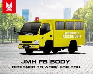The JMH FB Body is the powerful vehicle that you will ever need when looking for a flexible workhorse. Comes with a fuel-efficient engine, a secure chassis and the latest innovations in safety and driving comfort, it is the right choice when looking for a truck for transporting goods and/or shuttling people! Contact us now to own one today. #YourReliableBusinessPartner #ATruckForEveryBusiness #JMCPhilippines #JMCAlabang #JMCMakati #JMCPangasinan #JMCBacolod #JMCCebu #JMCOrmoc #JMCIloilo #JMCCaga