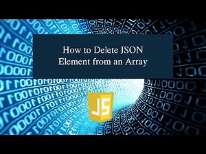 How to Delete JSON Element from an Array in JavaScript