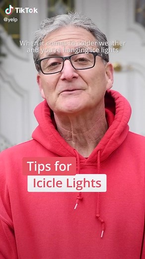 Pro tip: How to install #iciclelights on your home for the season. #christmaslights #holidaylights #christmas #home #diy #tips #hack