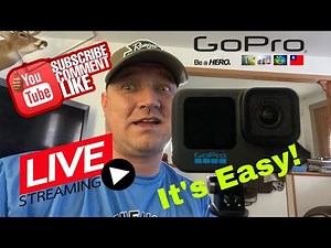 How to Live Stream with a GOPro 10 & iPhone! (GOPro makes it Easy!)