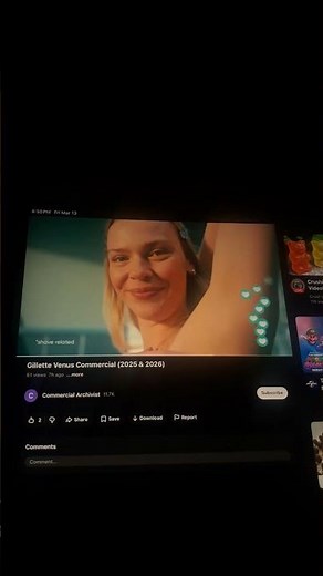 Gillette Venus tv commercial 2026