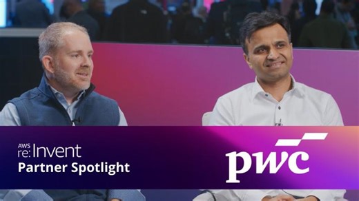 GeekWire Studios: AWS re:Invent Spotlight | PwC: Adam Hood Sachin Khairnar | Luke Vandertie