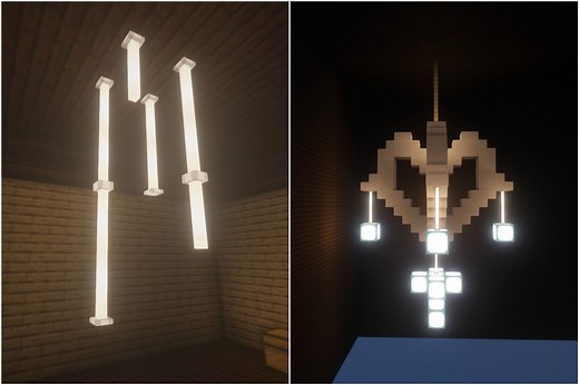 5 best ceiling decoration ideas for Minecraft houses