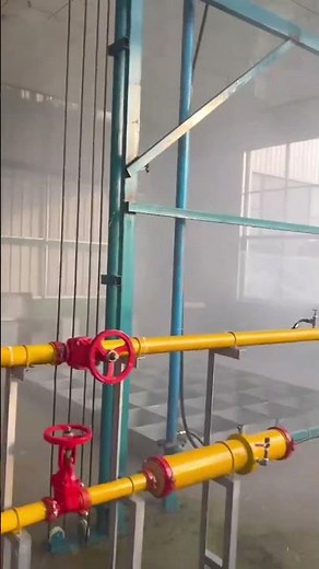 Fire Sprinkler Test in Action – Industrial & Commercial Fire Safety