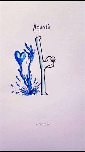 How to draw chinese military dance pose with (Electricity, Aquatic & Sand) #shorts #stickman #fyp