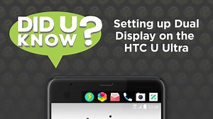 If one is good, two is better. See how setting up Dual Display on the HTC U Ultra makes accessing the people and things you need quicker than ever. | HTC
