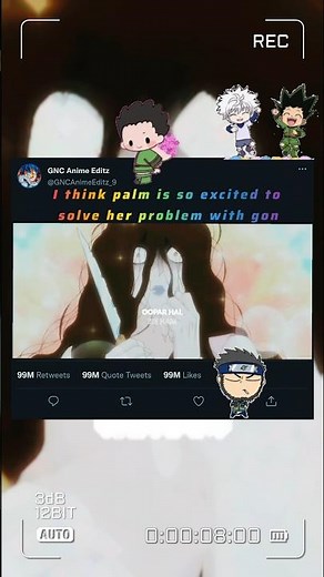 think palm is so excited to solve her problem with gon / funny moments in hindi Dud [ep-93]