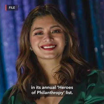 Angel Locsin is in Forbes' 'Asia's 2019 Heroes of Philanthropy' list