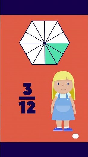 Simplifica la fracción #matematicas #fracciones #equivalentes #aprendeycomprende