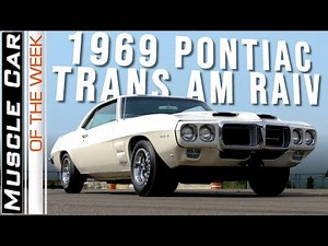 1969 Pontiac Trans Am Ram Air IV Muscle Car Of The Week Video Episode 310