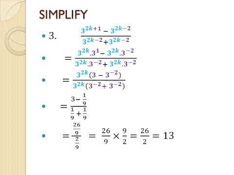 2 3 EXPONENTS Adding and subtracting exponents