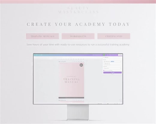 Cluster Lash Extension Training Manual - Editable Cluster Eyelash Guide for Trainers, Students, Printable, Instant Download - Etsy