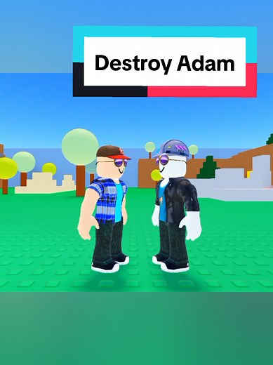 Destroy Adam #roblox #animation #robloxanimation