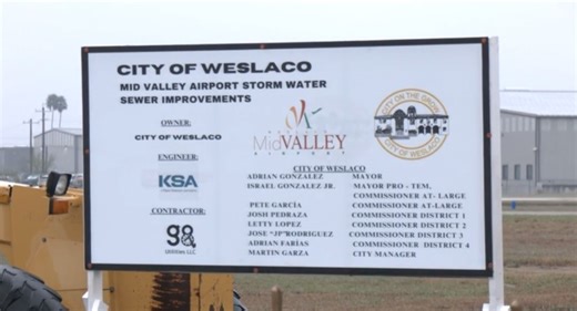 Weslaco breaks ground on drainage project