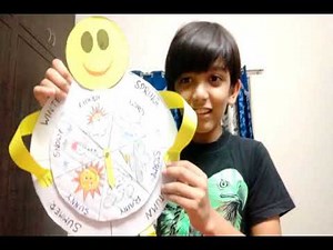 How to make Weather and Climate wheel