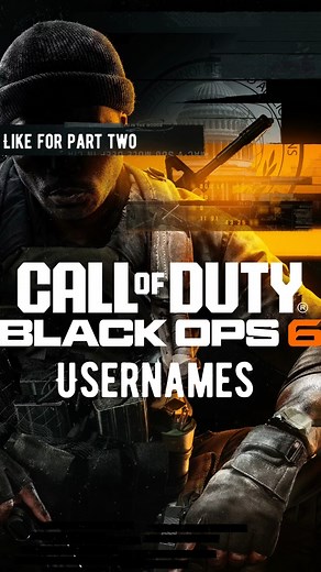 Creative Usernames for Call of Duty: Black Ops 6