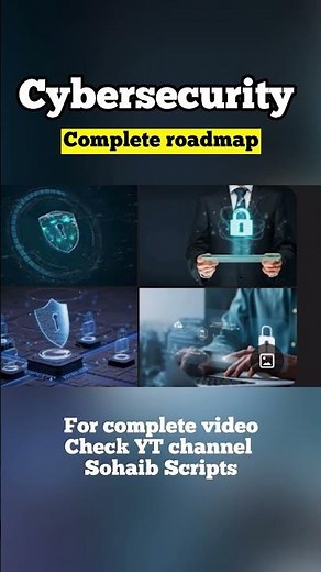 Cyber security complete roadmap 🔥