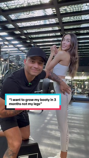 Our goal is 1 inch in the next 4 Weeks and these 5 will make the biggest difference! My method to growing booty without increasing leg size🤓 #glutes #series #peachgainz #fyp
