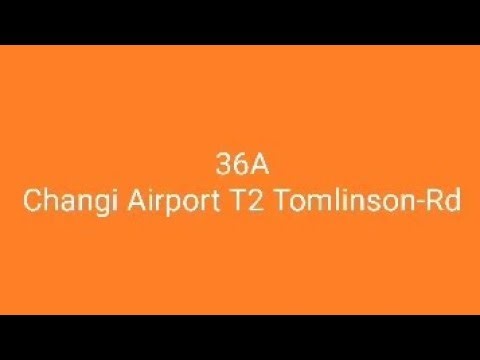 Short-Trip Bus Service 36A Route Visual Hyperlapse