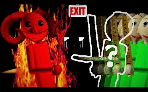 （PghLFilms）巴迪老师的模组-This is not the Baldi I know.. HE'S WAY TO SPOOPY! |Baldi.exe