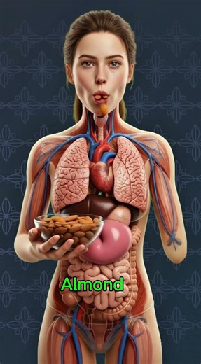 What Happens Inside Your Body When You Eat Almonds? | 3D Medical Animation