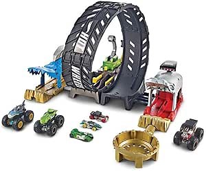 Hot Wheels Monster Truck Epic Loop Challenge Play Set with Truck and car