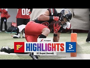 【2024 X1 Super 第6節ハイライト】富士通フロンティアーズ vs IBM BIG BLUE