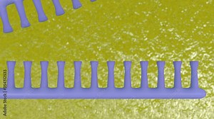 3d animation of dna replication process. Replication produces two identical DNA double helices each with one new and one old strand.